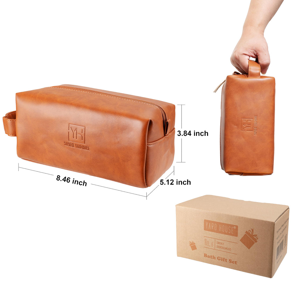 Yard House deodorant with leather bag, refined grooming on the go