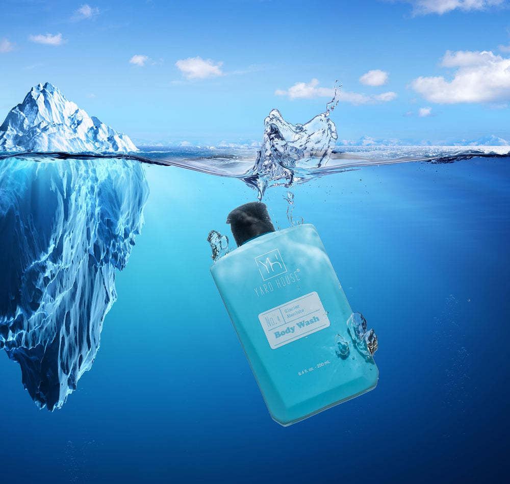 Yard House Glacier Absolute two-in-one shampoo and conditioner for simple daily grooming.