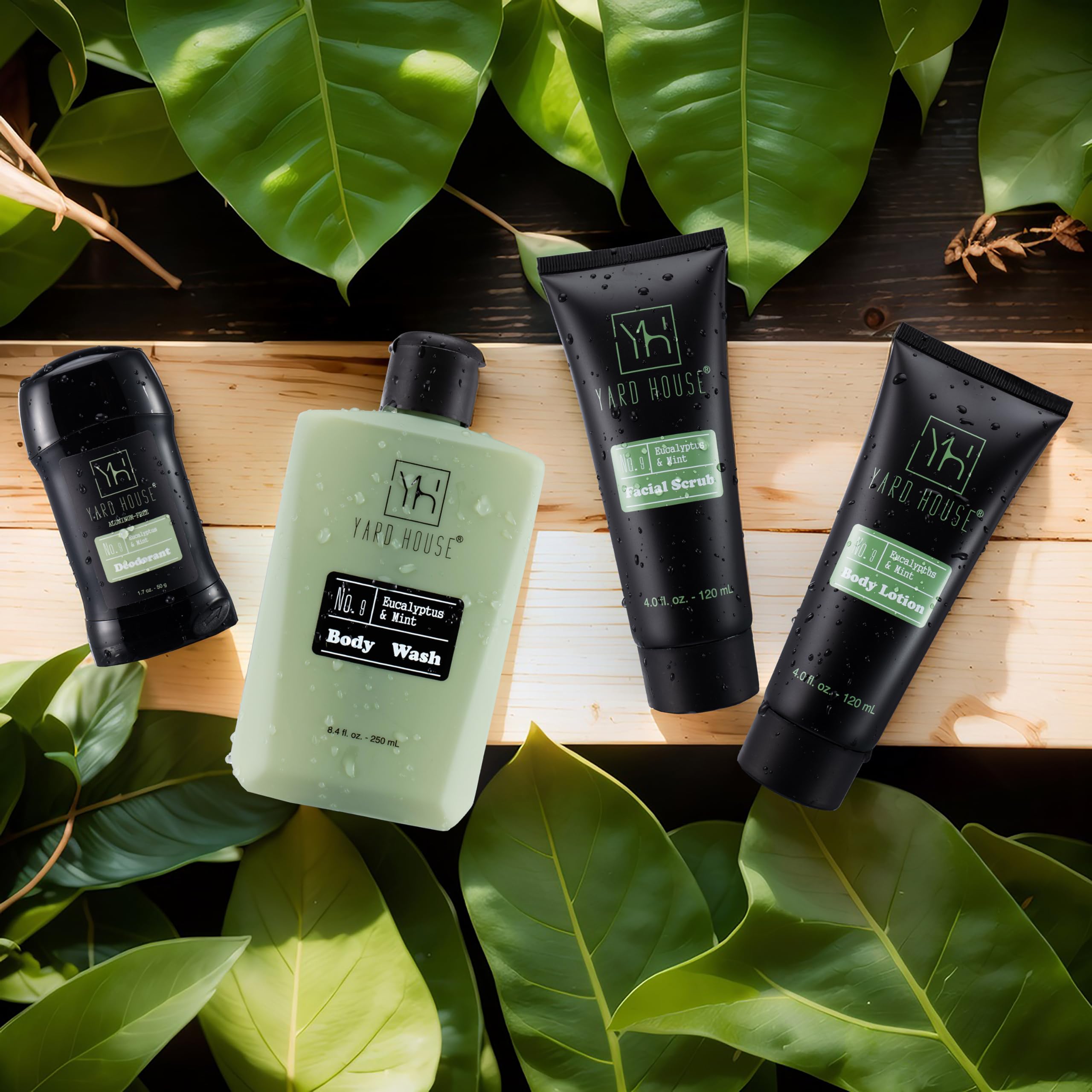 Yard House 2in1 shampoo conditioner—streamlined care for hair and scalp.