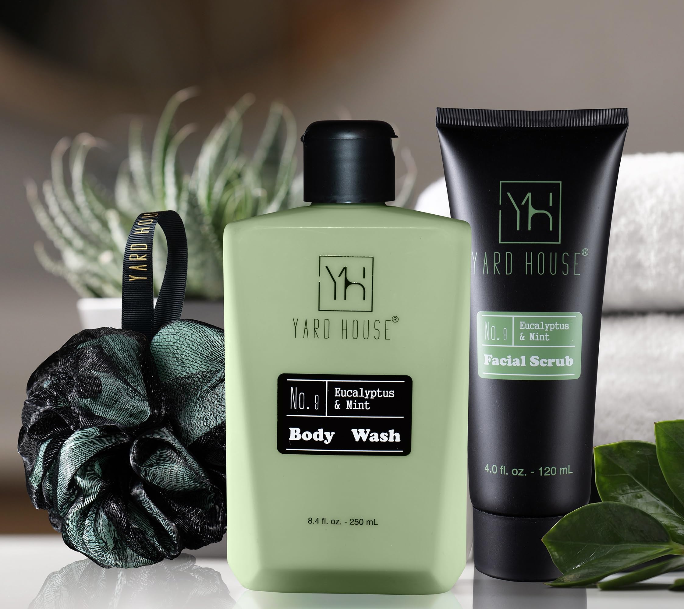 Yard House deodorant—long-lasting protection with clean, masculine scent.