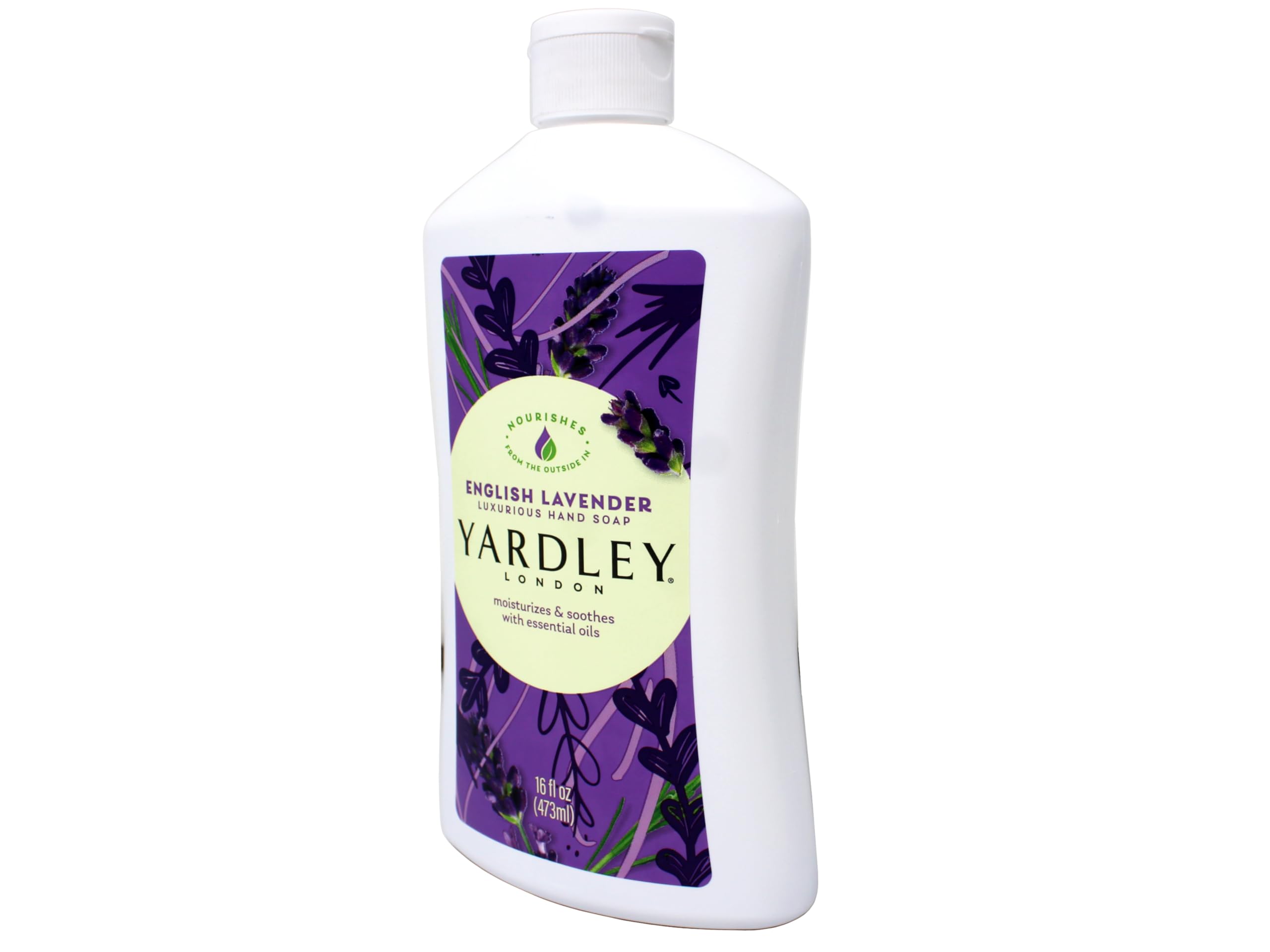 Yardley lavender scent close-up highlighting luxurious floral notes.