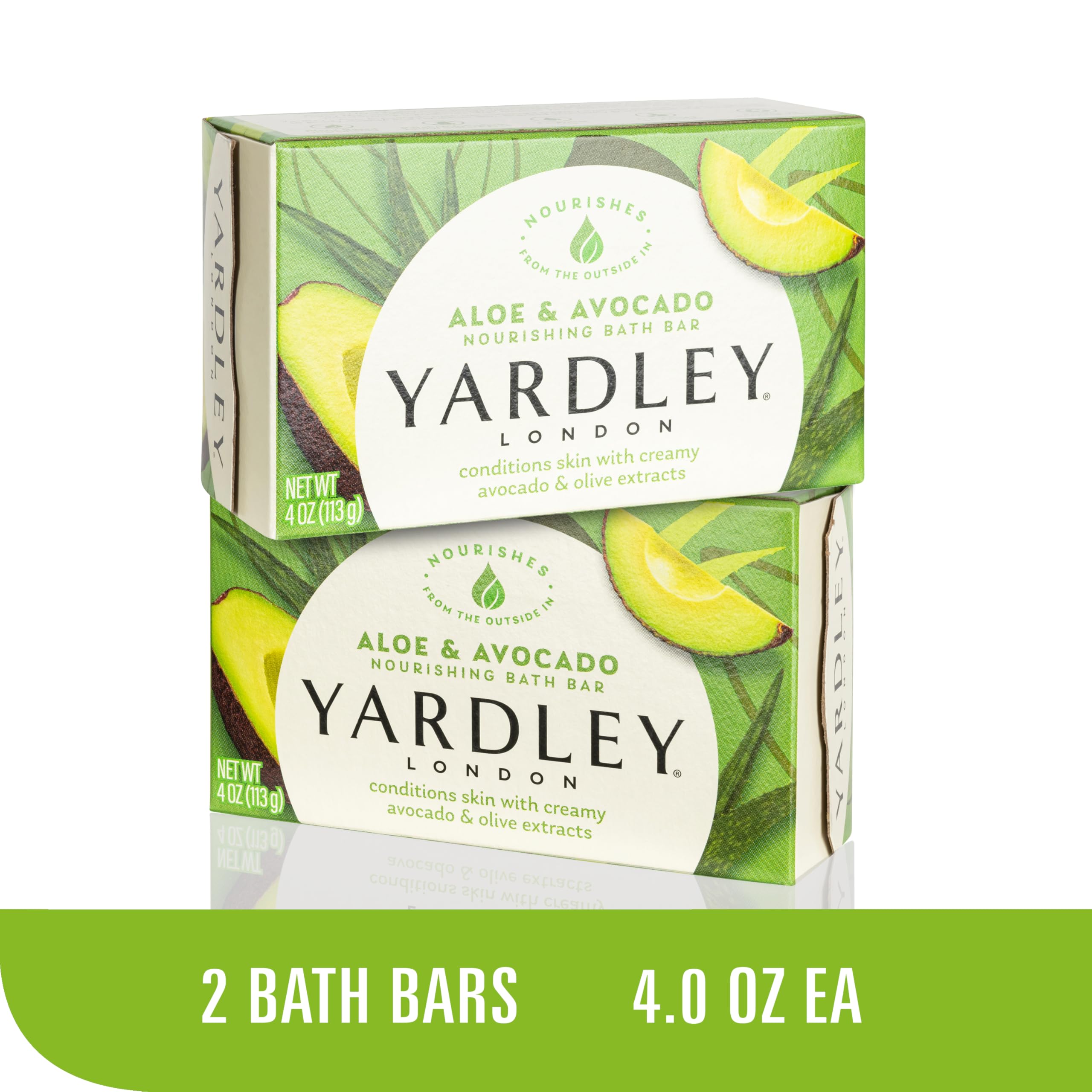 Yardley London 10-bar bundle display image highlights value and fragrance variety.