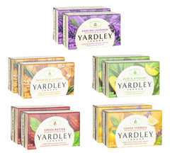 Yardley London English Lavender Bar closeup for calming bath ritual.