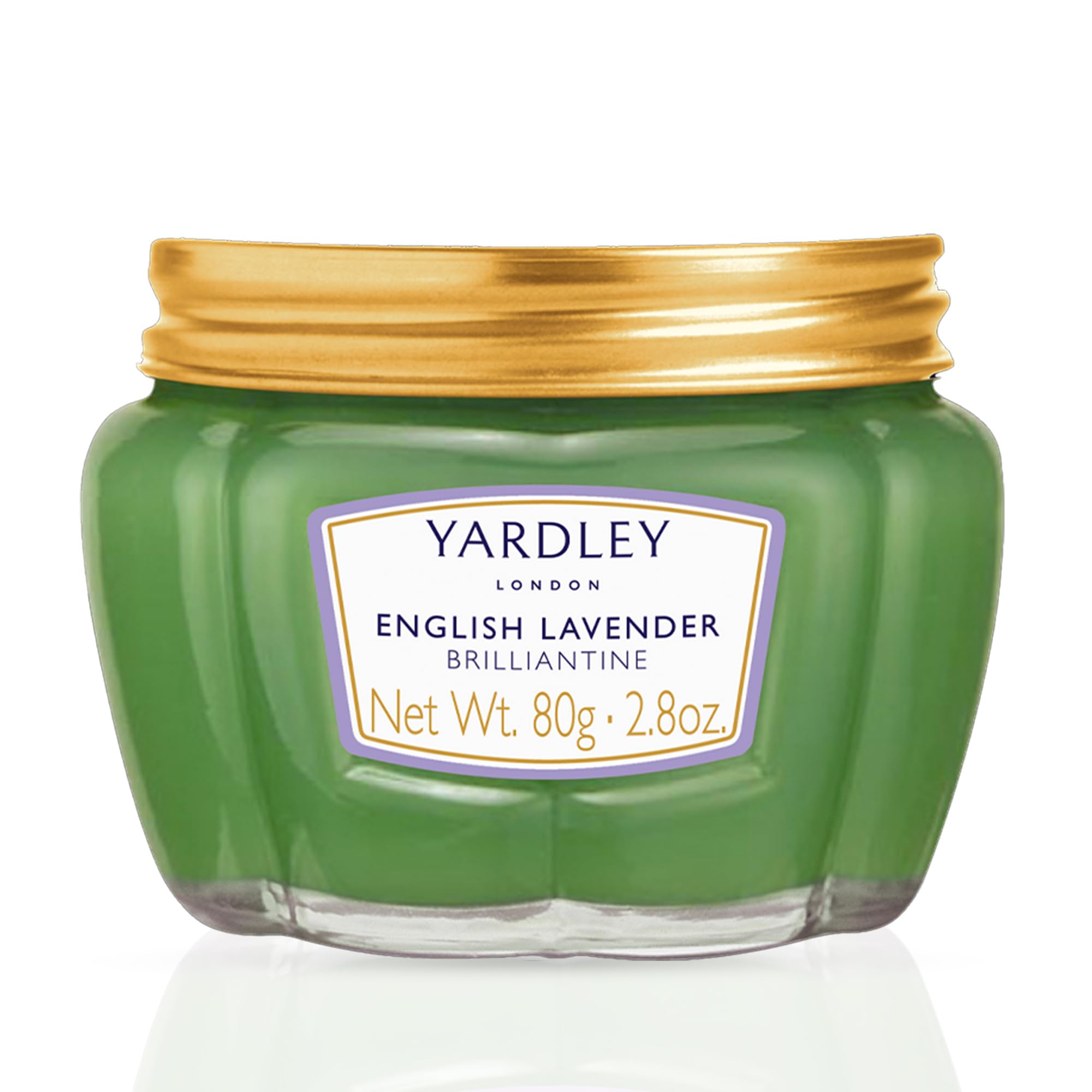 Yardley London English Lavender Brilliantine bottle showing packaging for light styling