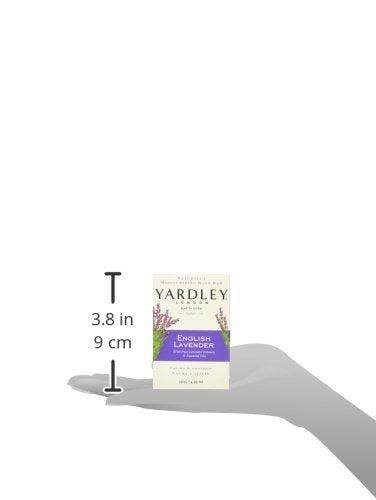 Yardley London Lavender soap lather in bath for a relaxing ritual.