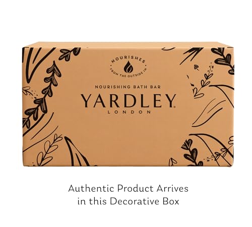 Yardley London Oatmeal and Almond Bar closeup for gentle exfoliation and dry-skin relief.