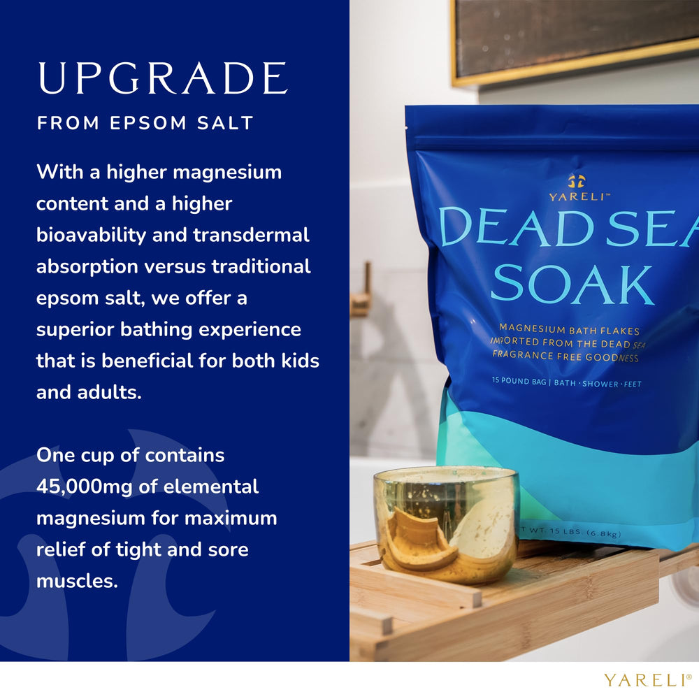 Yareli family friendly magnesium flakes offering a higher magnesium option than Epsom salt