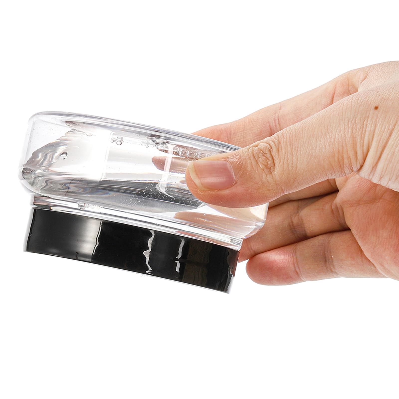 Yarlung body scrub and lotion jar supports easy portioning and labeling.