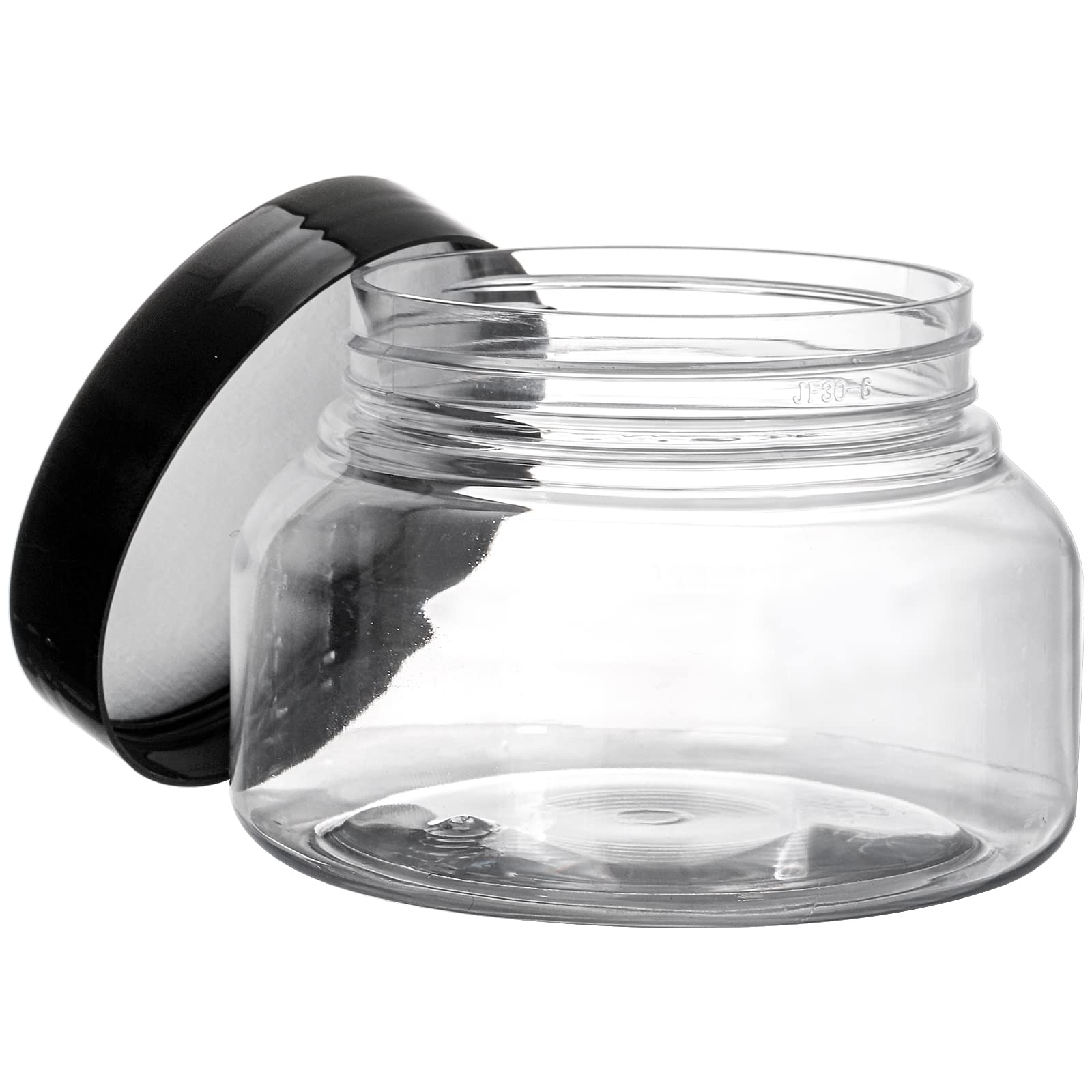 Yarlung low-profile cosmetic container fits neatly on shelves.