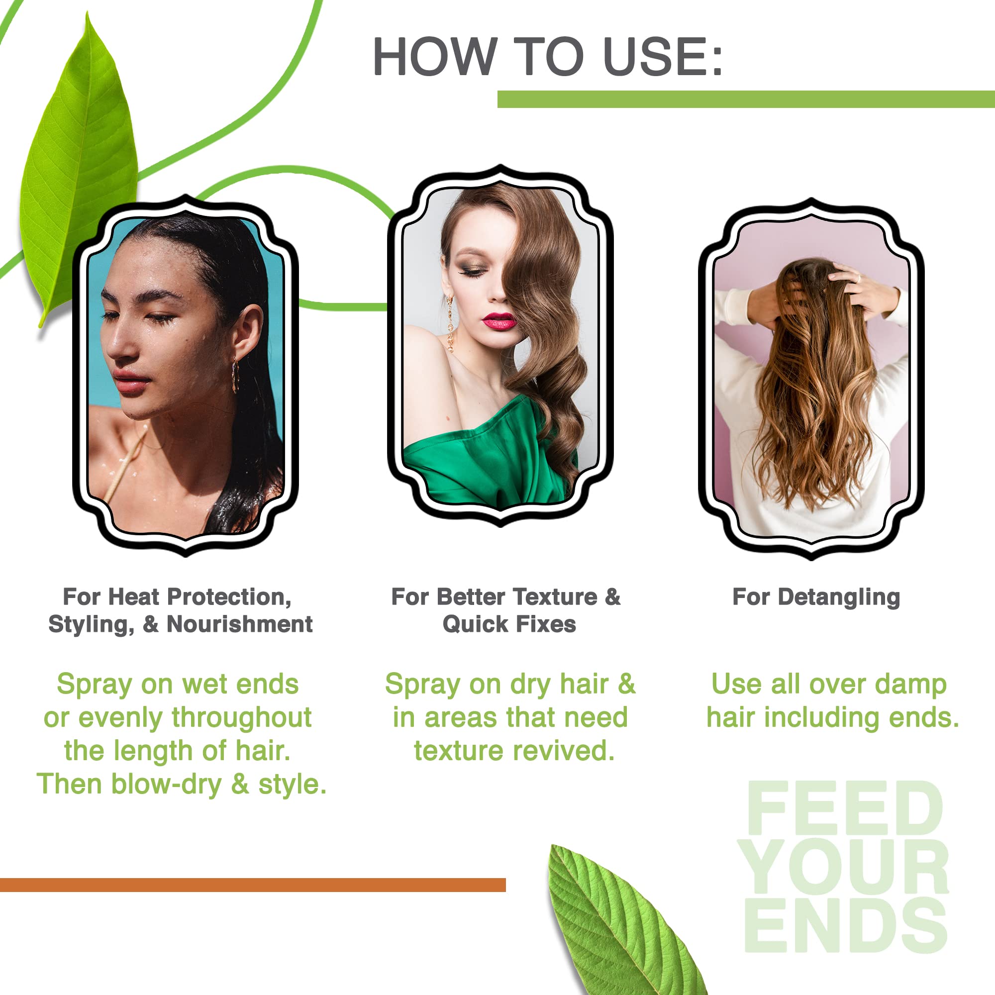 YAROK Hair shine after use close-up on versatile styling