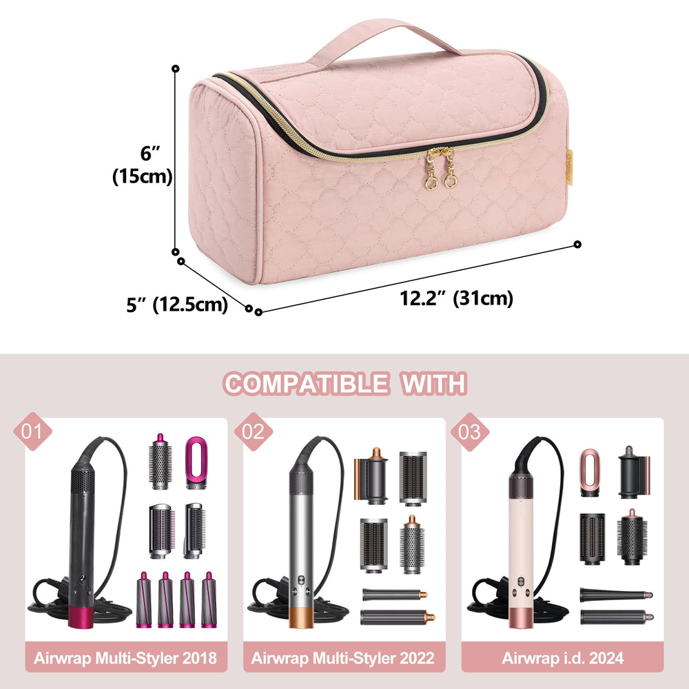 Yarwo Airwrap Travel Case top handle for easy carrying on trips