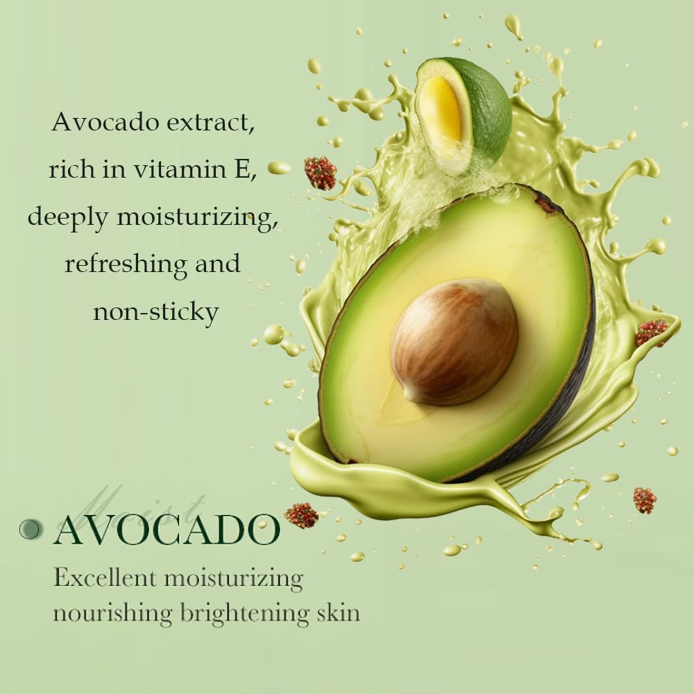 Yasovigi Avocado eye cream 20g tube reduces puffiness and brightens.