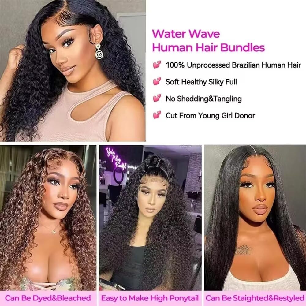 Yavida Water Wave 12-inch bundle offers natural volume with ease.