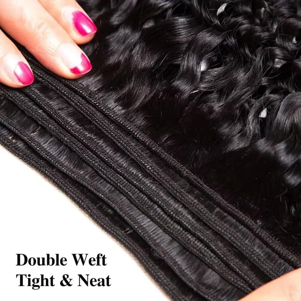 Yavida Water Wave natural-black hair blends with your own shade.