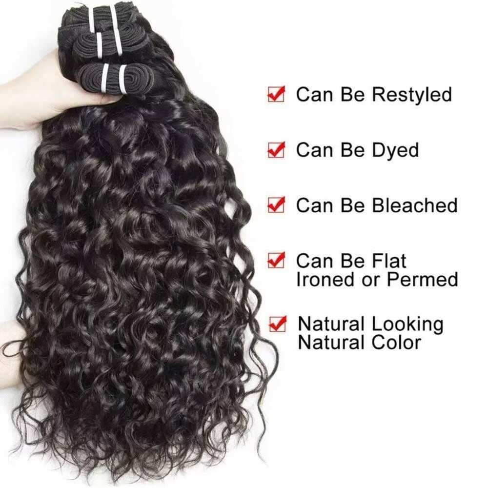 Yavida Water Wave Bundles soft, shiny texture adds natural bounce