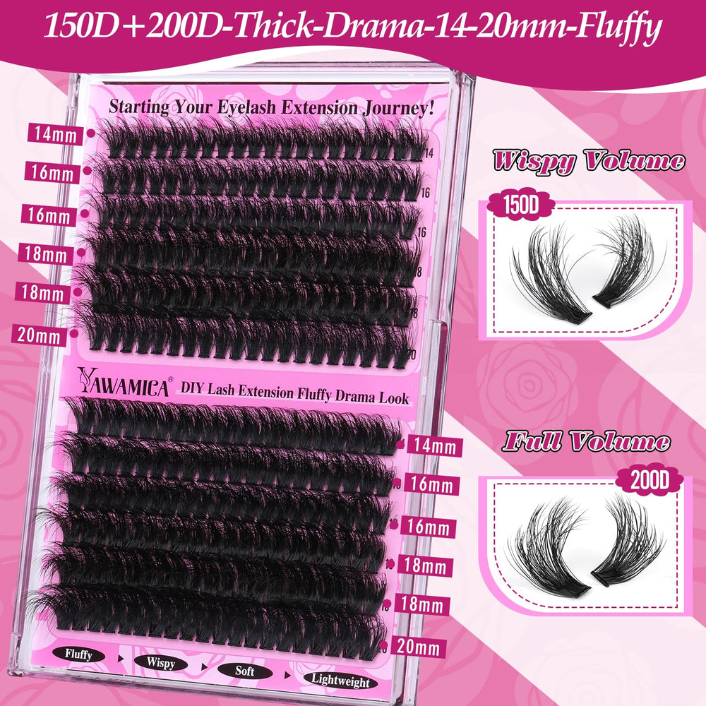 Yawamica lash remover provides gentle, residue-free removal after wear.