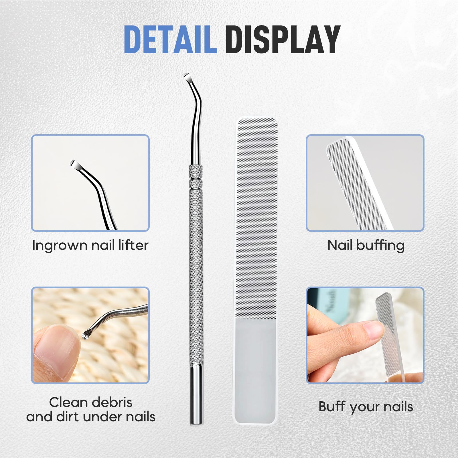 YAWOTA thick nail clipping solution helps with challenging toenails