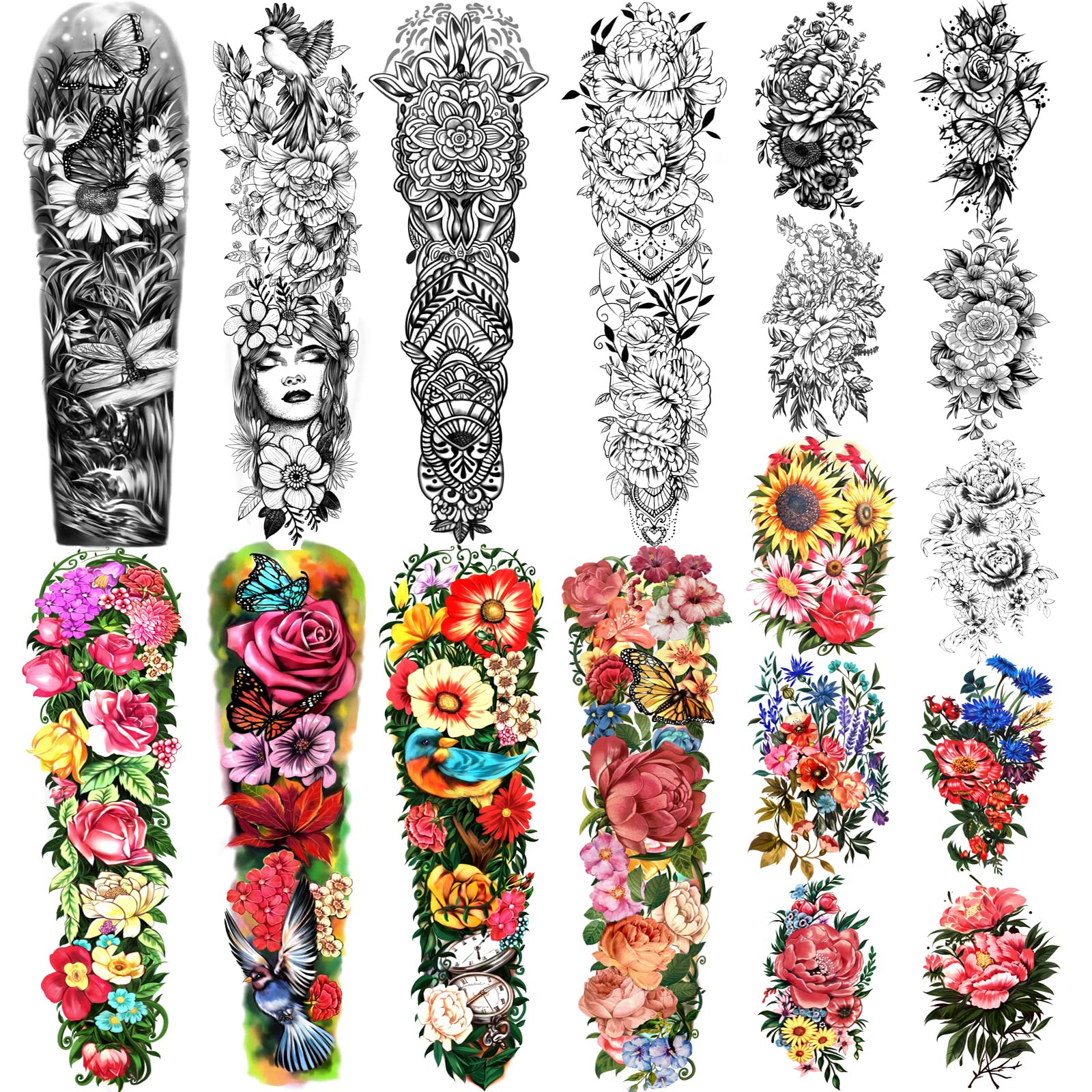 Yazhiji full-arm tattoo coverage demonstrates a bold sleeve look for events.