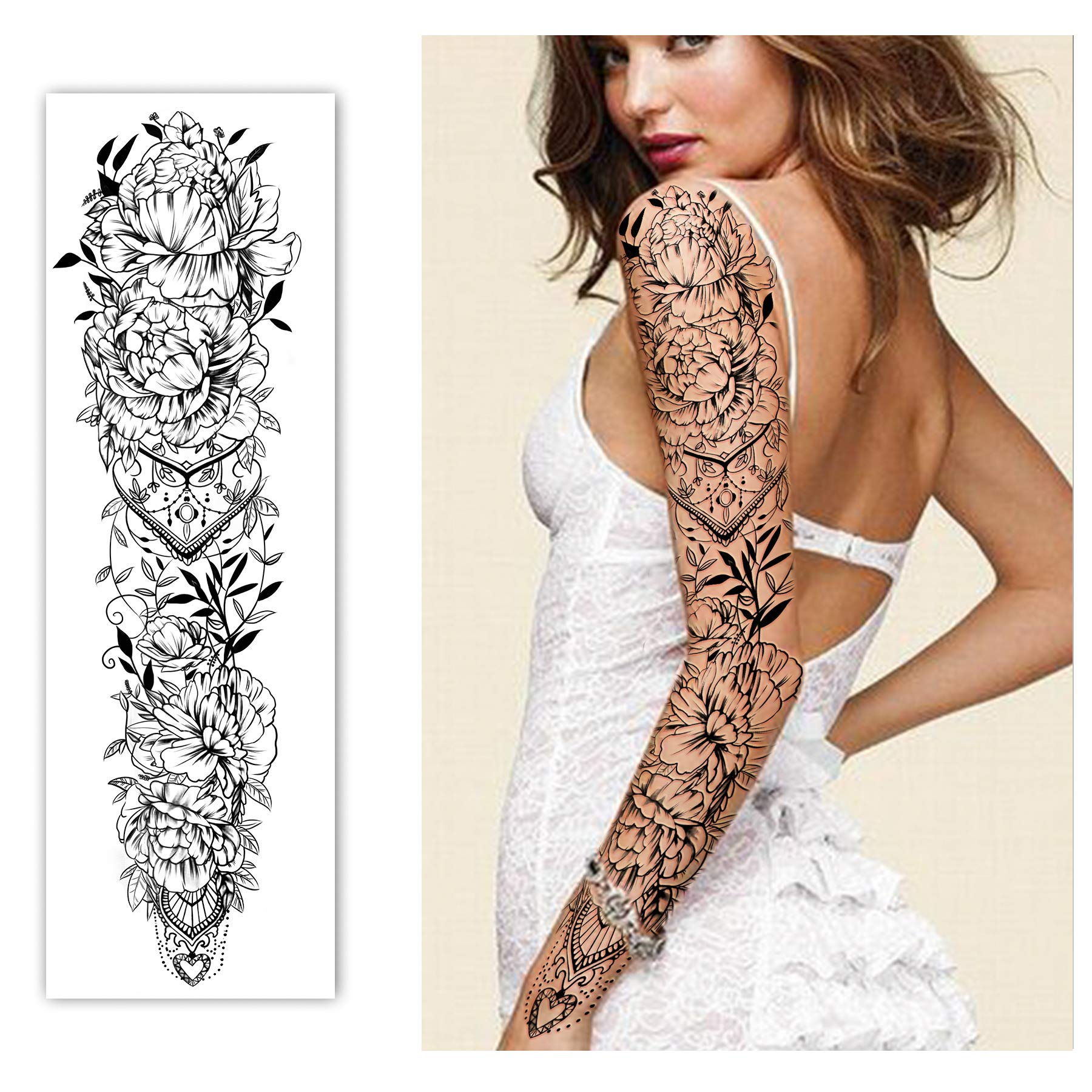 Yazhiji realistic sleeve look image suitable for cosplay or parties.