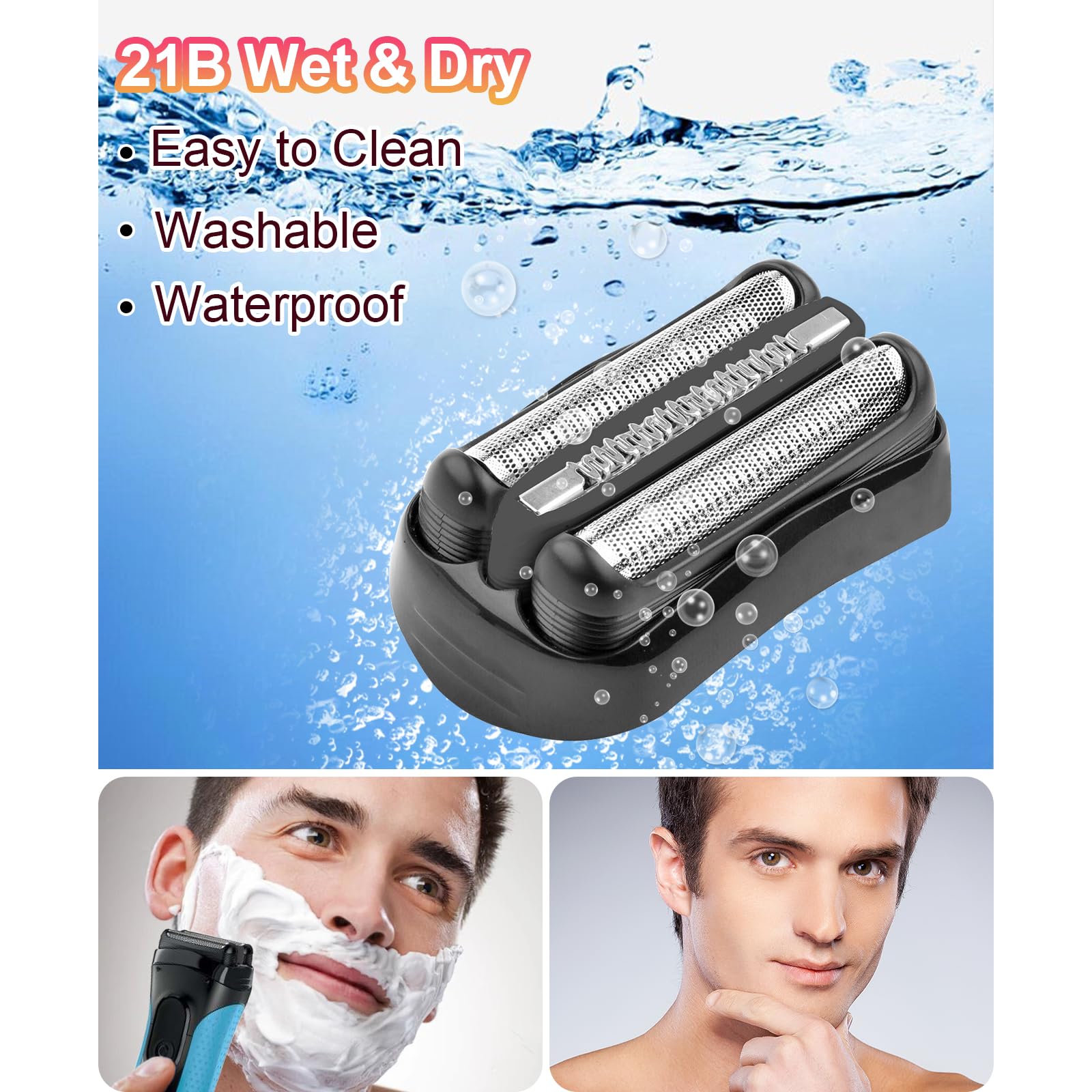 YAZIYIR 2-pack series3 21b replacement head pack demonstrates ongoing performance and value.