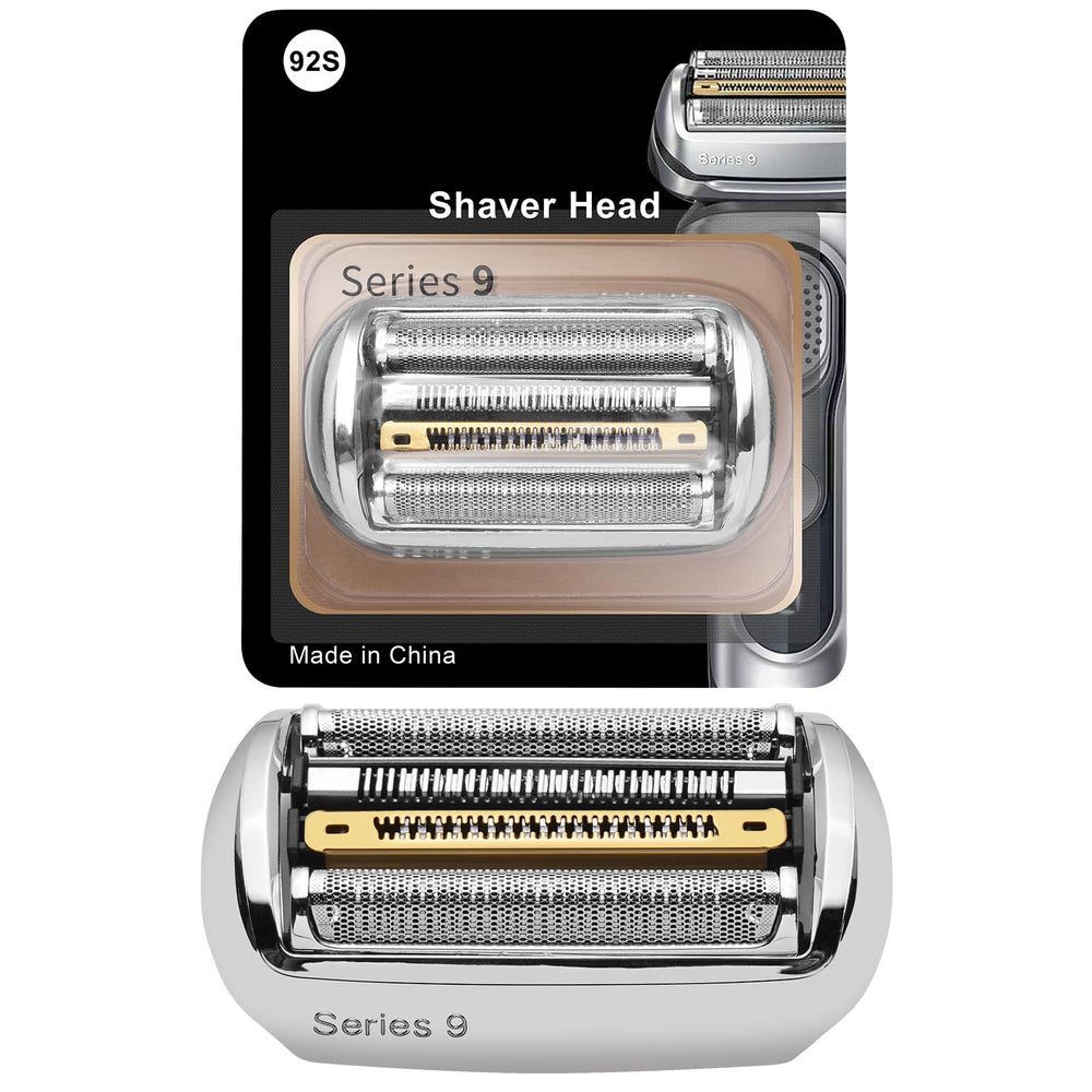 YAZIYIR 92S replacement head foil shown up close for a smoother shave and reduced irritation.