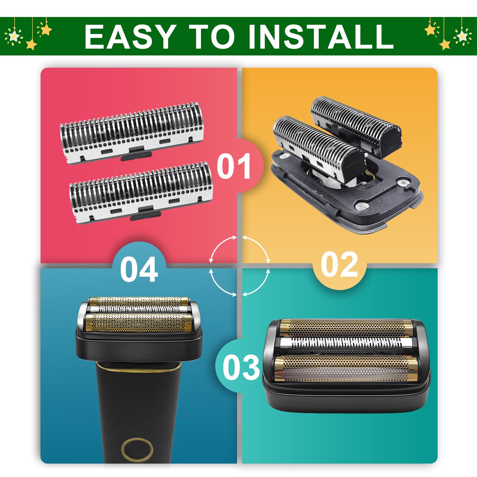 YAZIYIR easy installation shows quick fit for faster maintenance