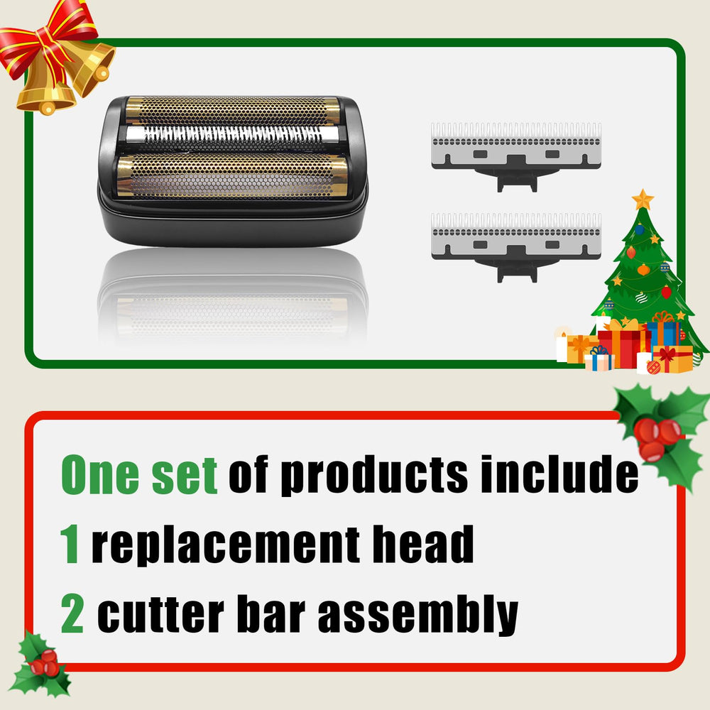 YAZIYIR replacement foil closeup highlights durable construction for reliable shaves