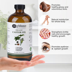 YBHMO amber glass packaging preserves purity and usability