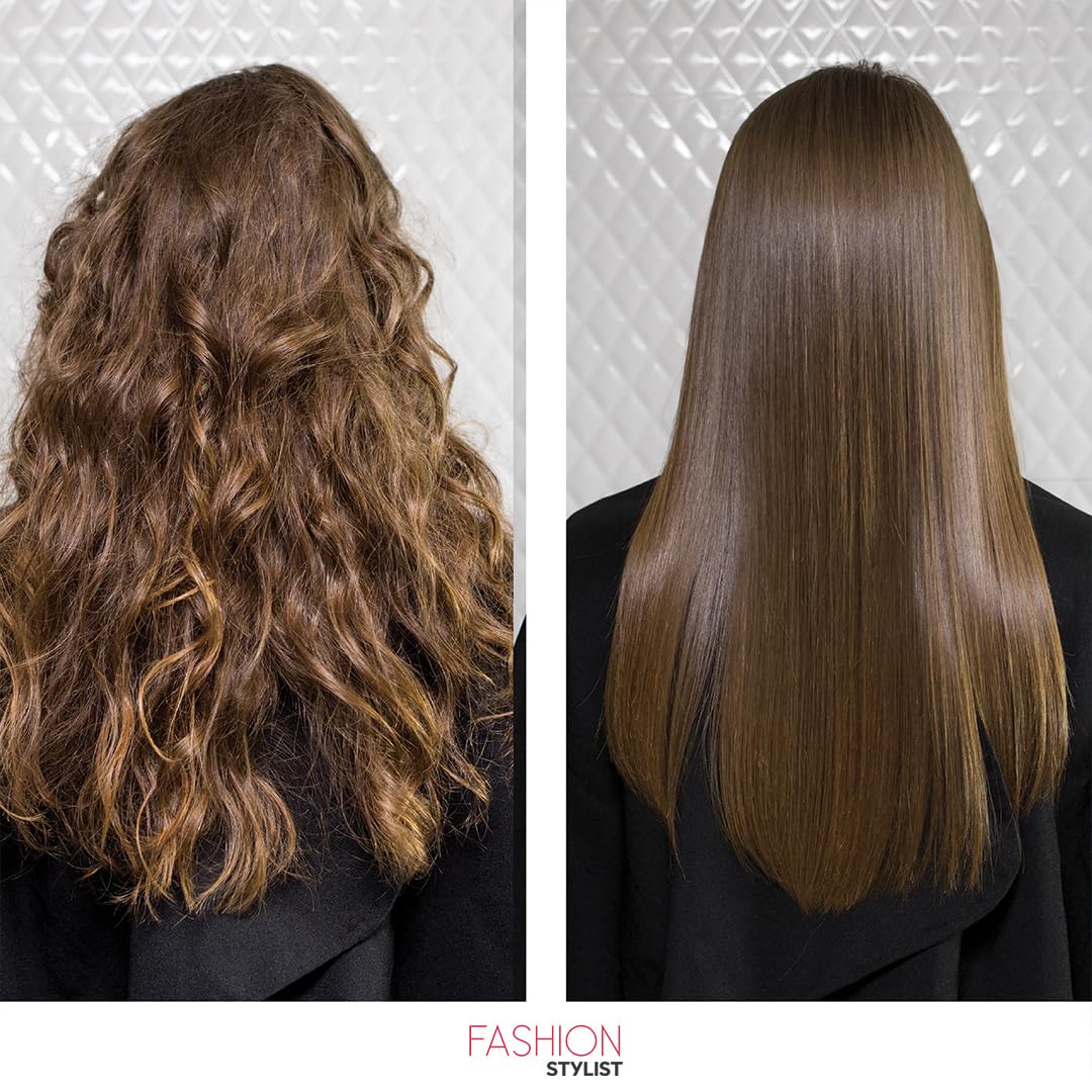 YBERA PARIS frizz-control sleek look captures long-lasting smoothness in style.