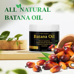 YBW Batana Oil creates hair glow with natural shine after application.