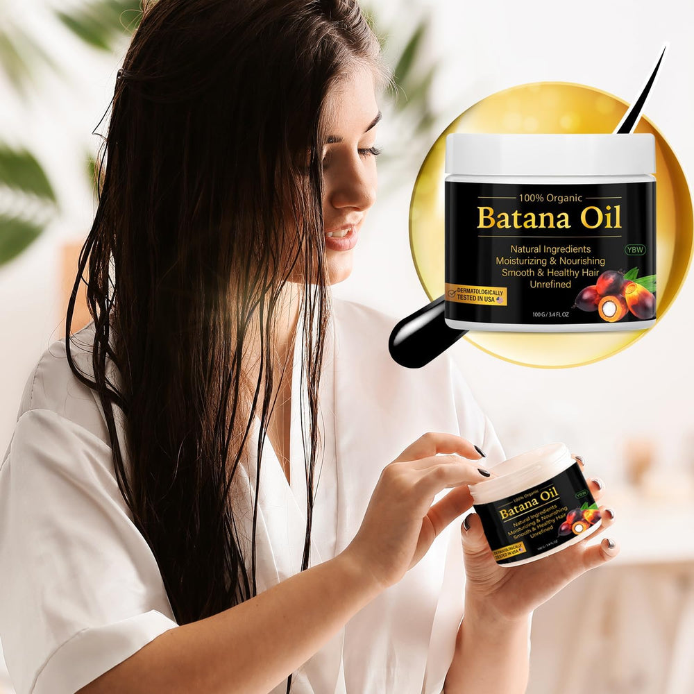 YBW Batana Oil delivers silky-soft hair for easier manageability.