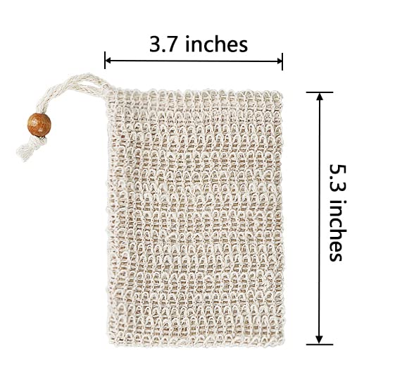Ycolama giftable soap bags pack offers sustainable shower-accessory gifting.