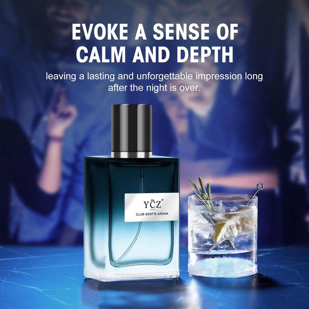 Ycz Club Gent's Aroma black packaging and blue bottle make a stylish gift option