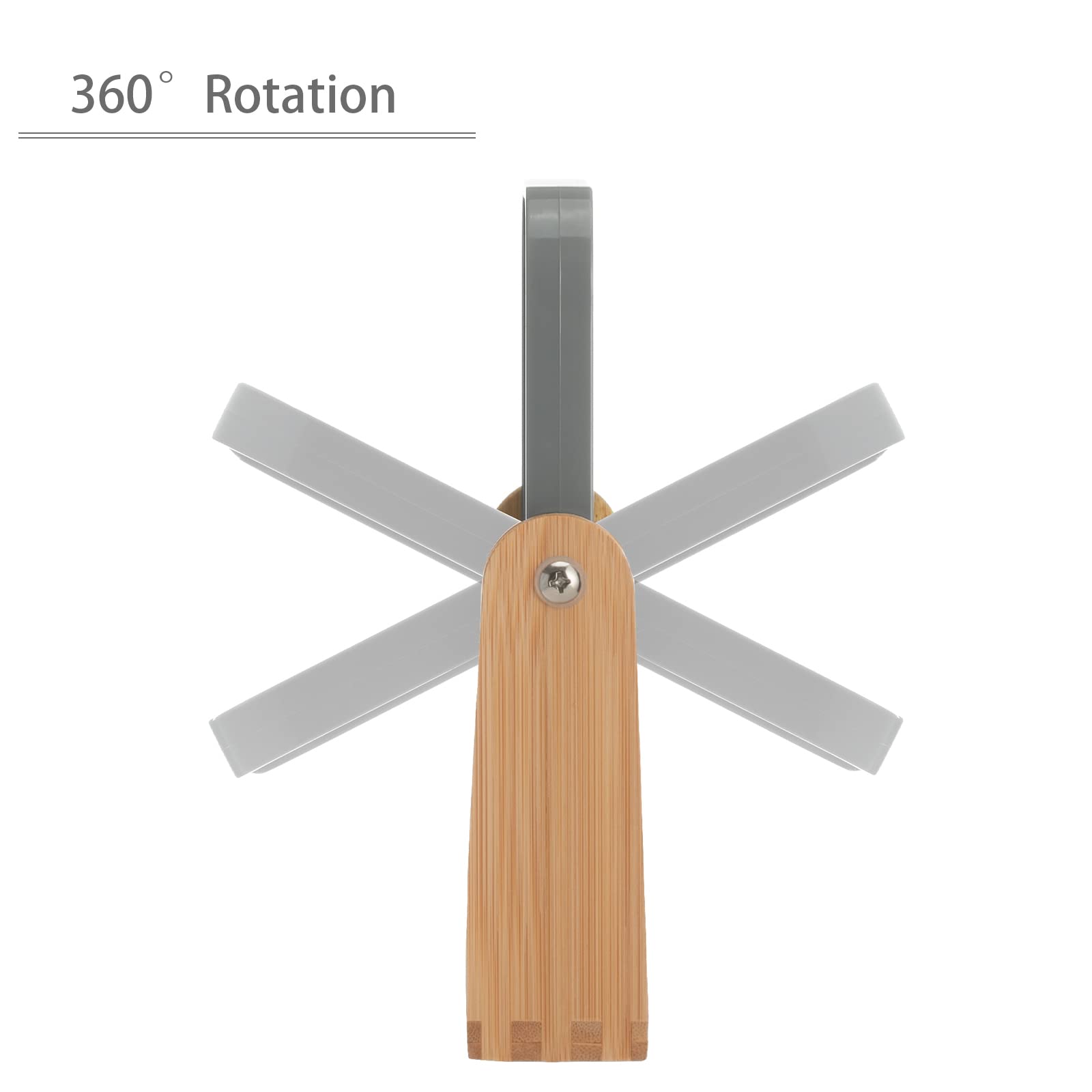 YEAKE 360-degree rotation lets you find the ideal angle quickly.