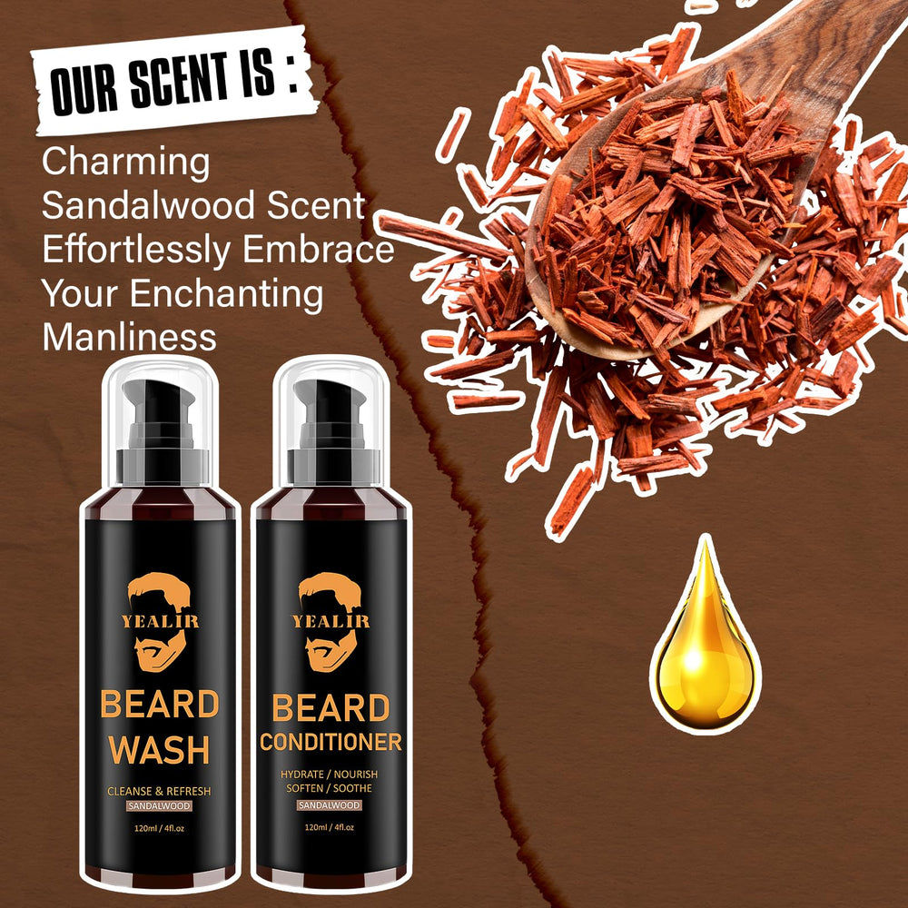 YEALIR sandalwood scent image for a light, pleasant grooming aroma