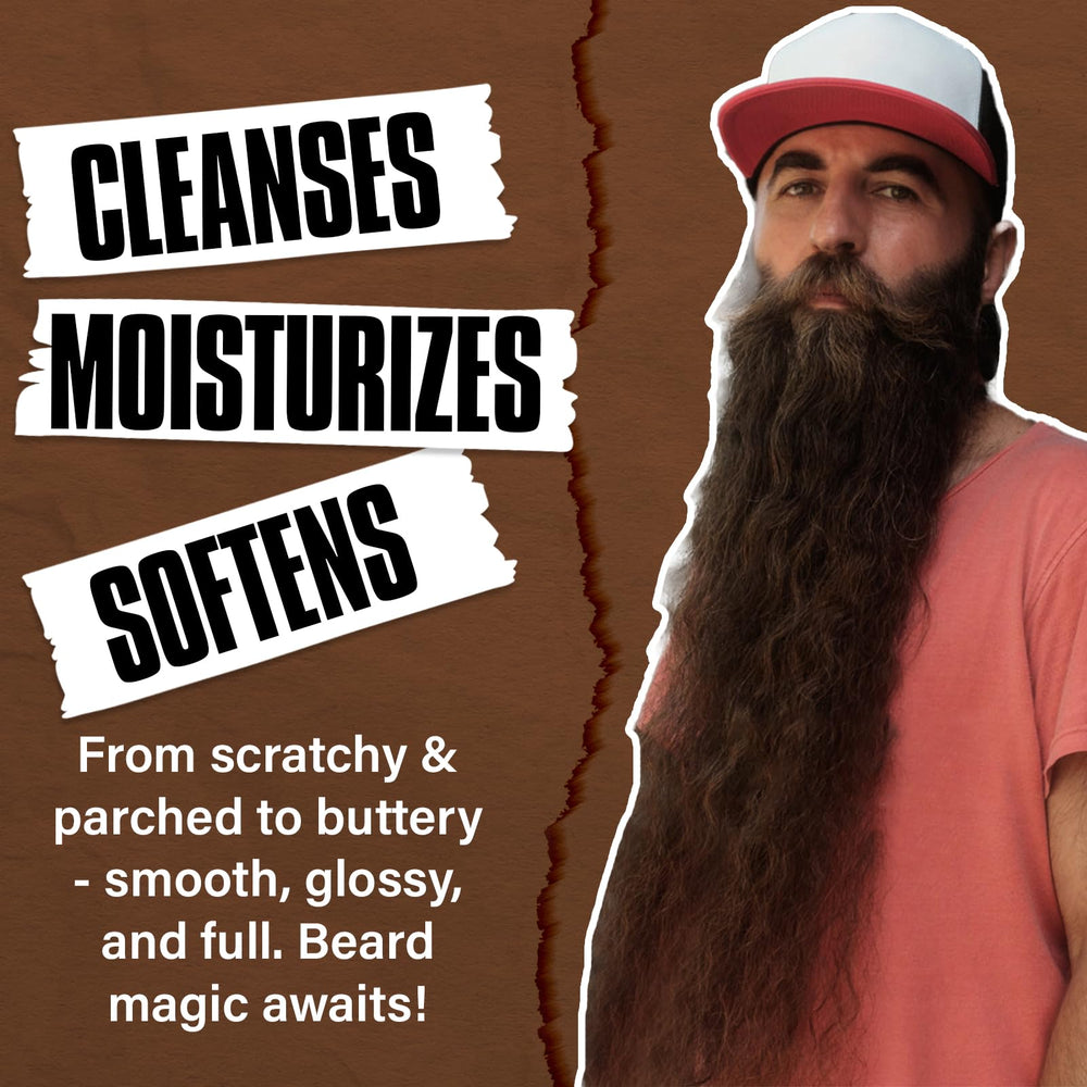 YEALIR silicone beard brush with argan and jojoba for easy detangling