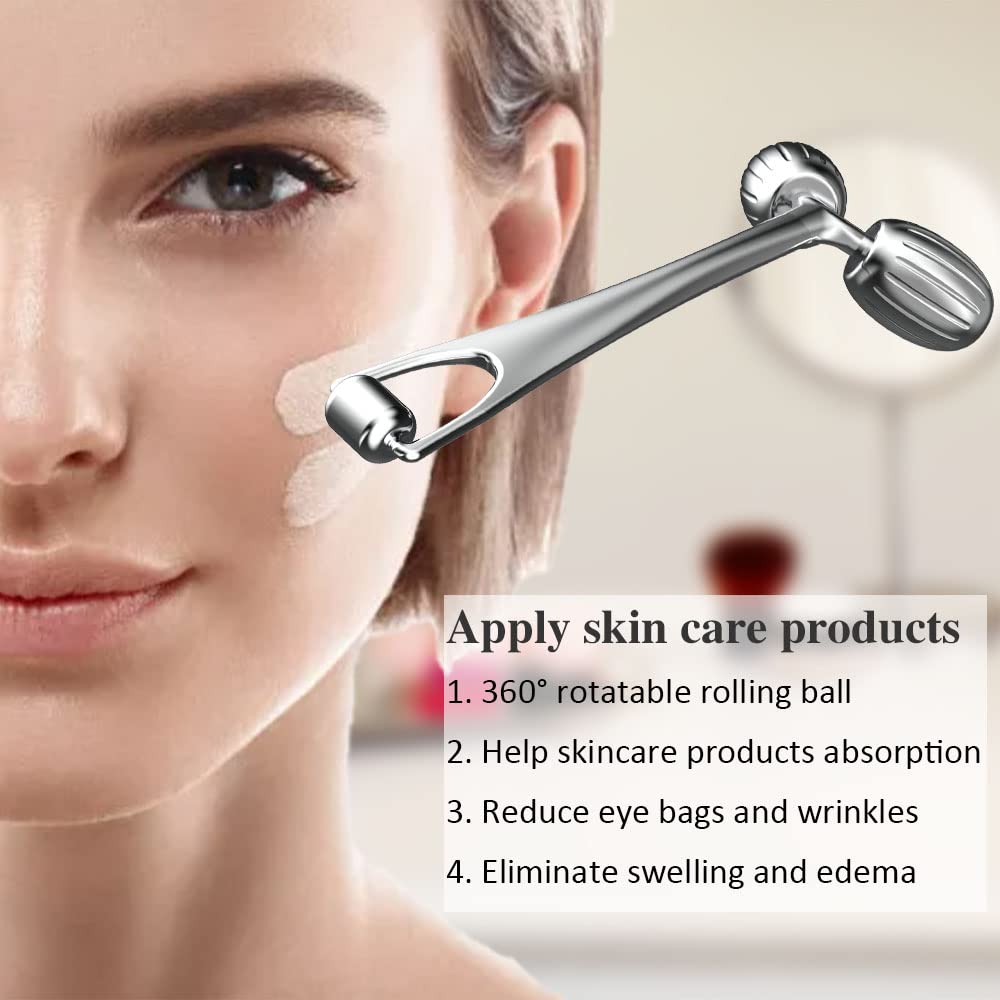 Yeamon ergonomic massage tool fits comfortably in hand for easy daily use.