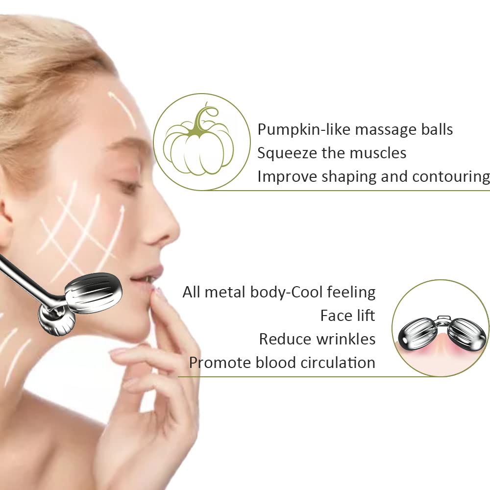 Yeamon eye roller targets under-eye areas for gentle soothing massage.