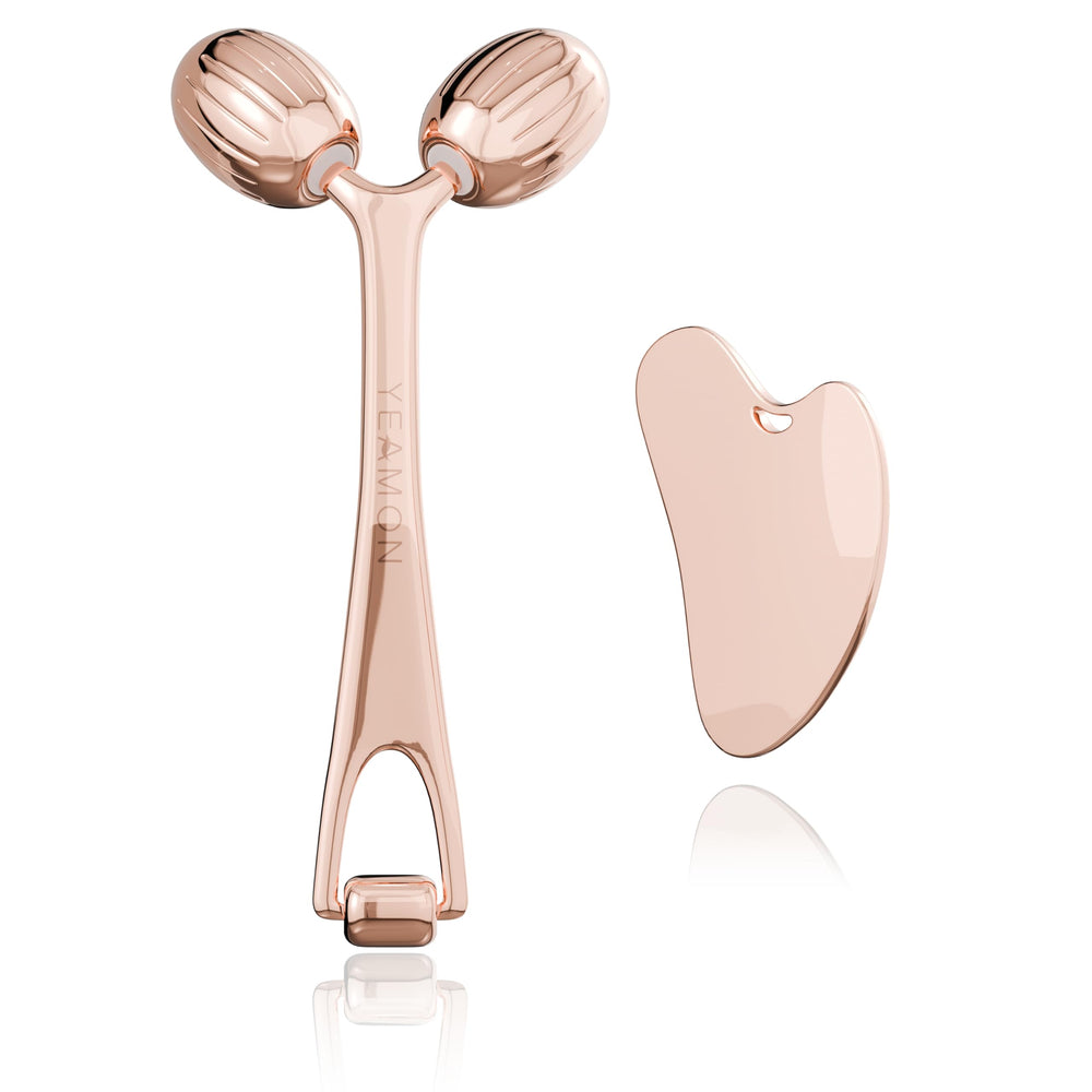 Yeamon Gua Sha Stone closeup for soothing facial massage