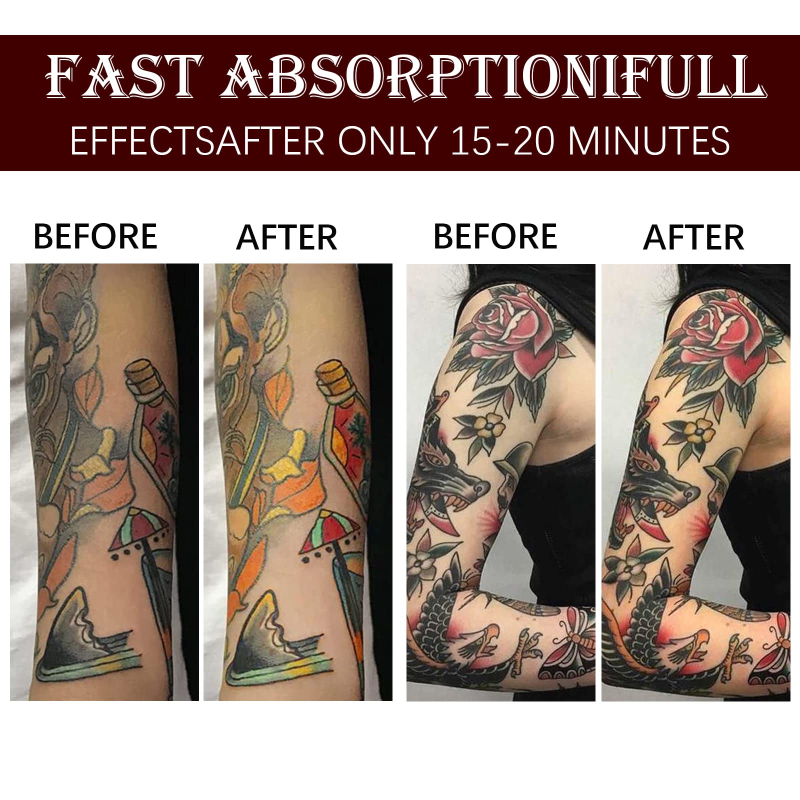 Yecuce-tattoo-balm-sensitive-skin suitable for delicate skin types.
