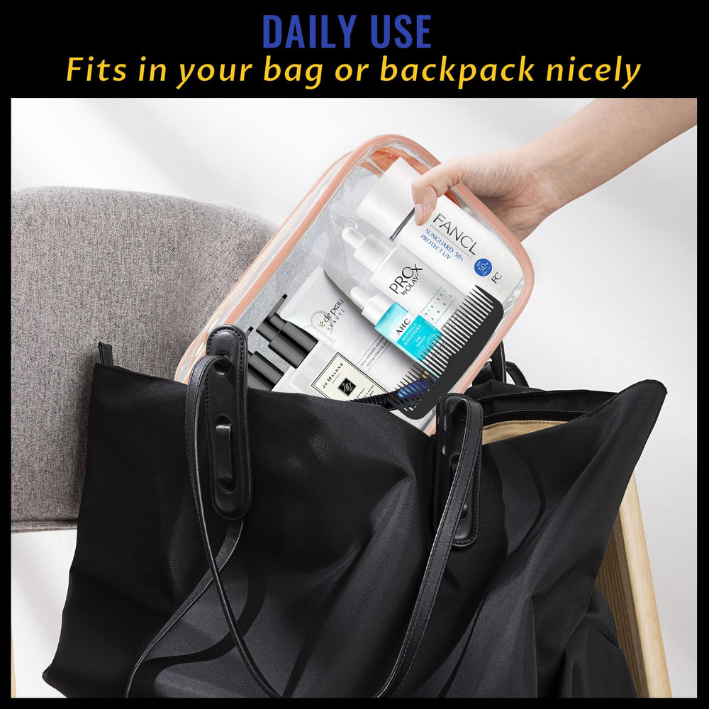 YedsIntu clear pouches for men and women travelers
