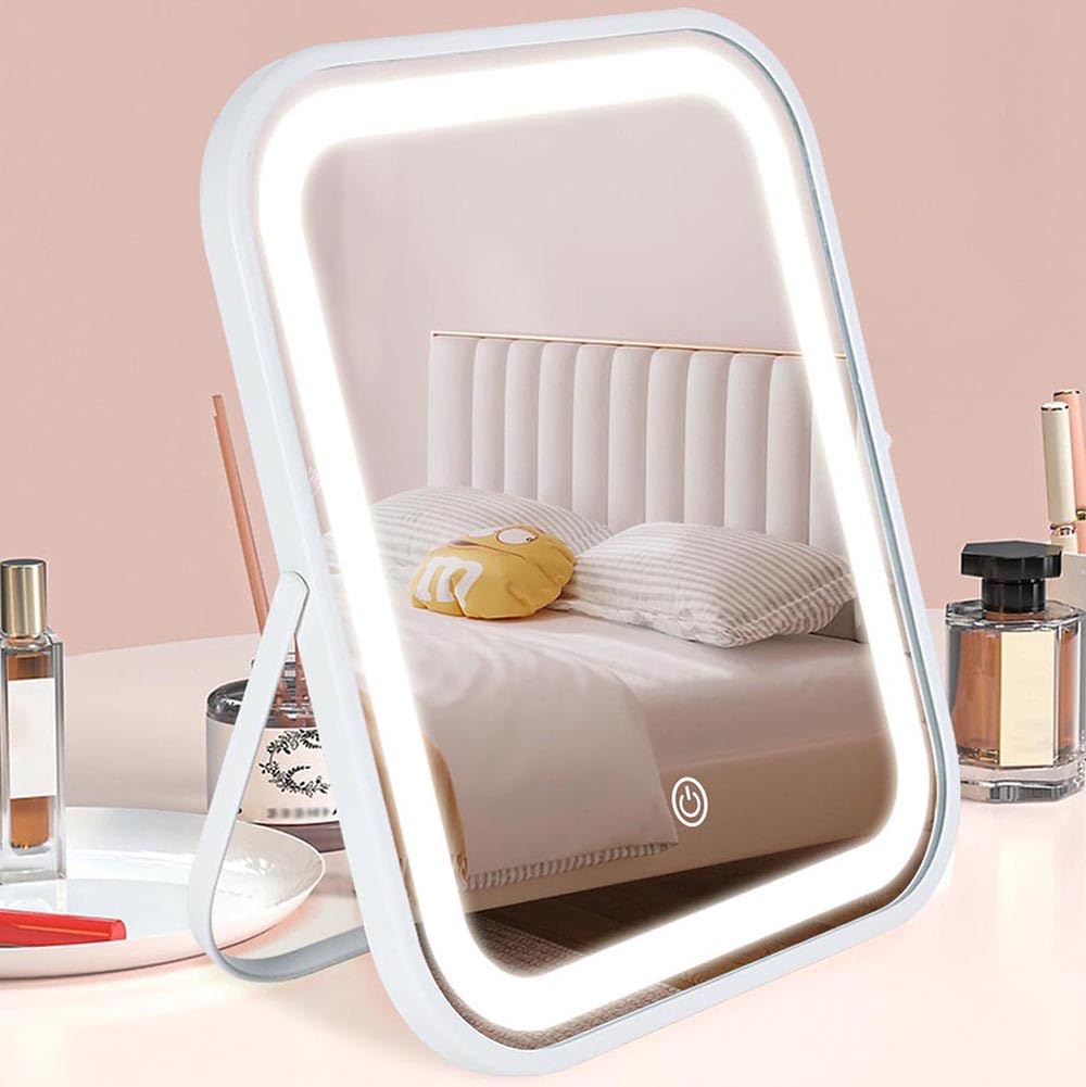 YEKKOPT compact mirror for bathroom dressing room and studio use