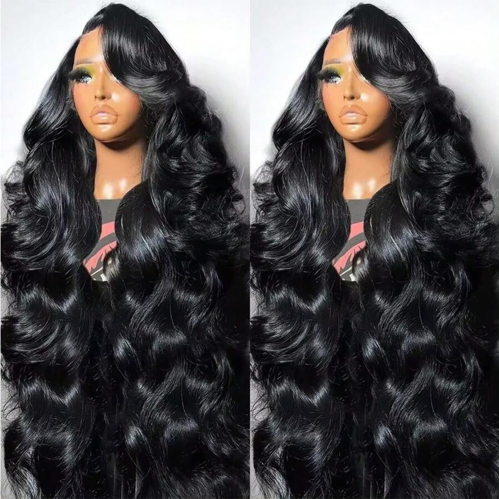 Yeelice Hair 30-inch wig close-up lace reveals invisible knots realism