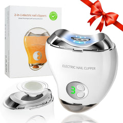 Yeesingsen automatic nail clipper with LED light for precise trimming in dim environments