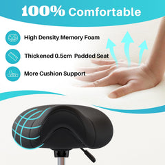 YEEZEE Saddle Stool ergonomic design supports natural posture and comfortable seating.