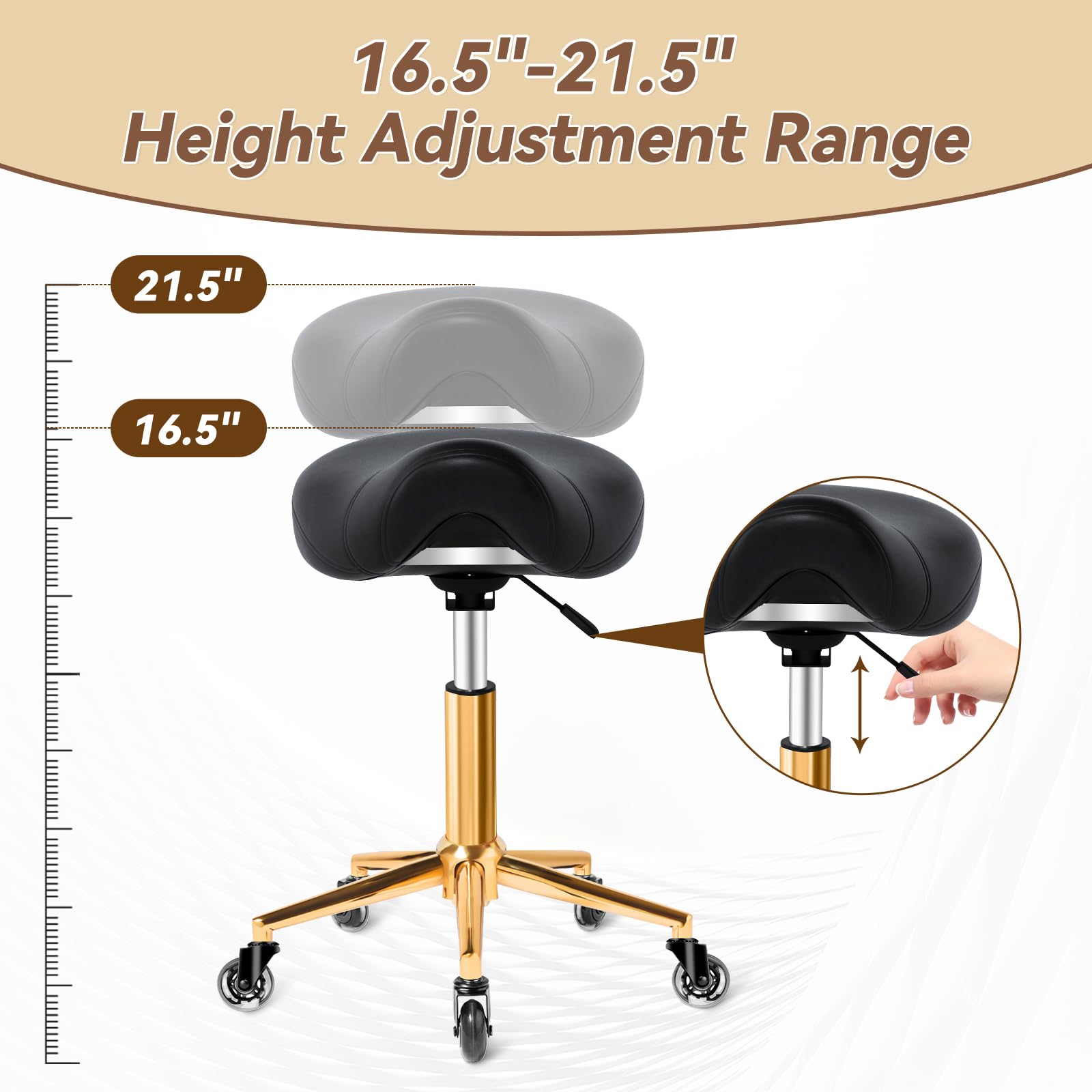 YEEZEE saddle stool weight capacity highlights durable long-lasting use