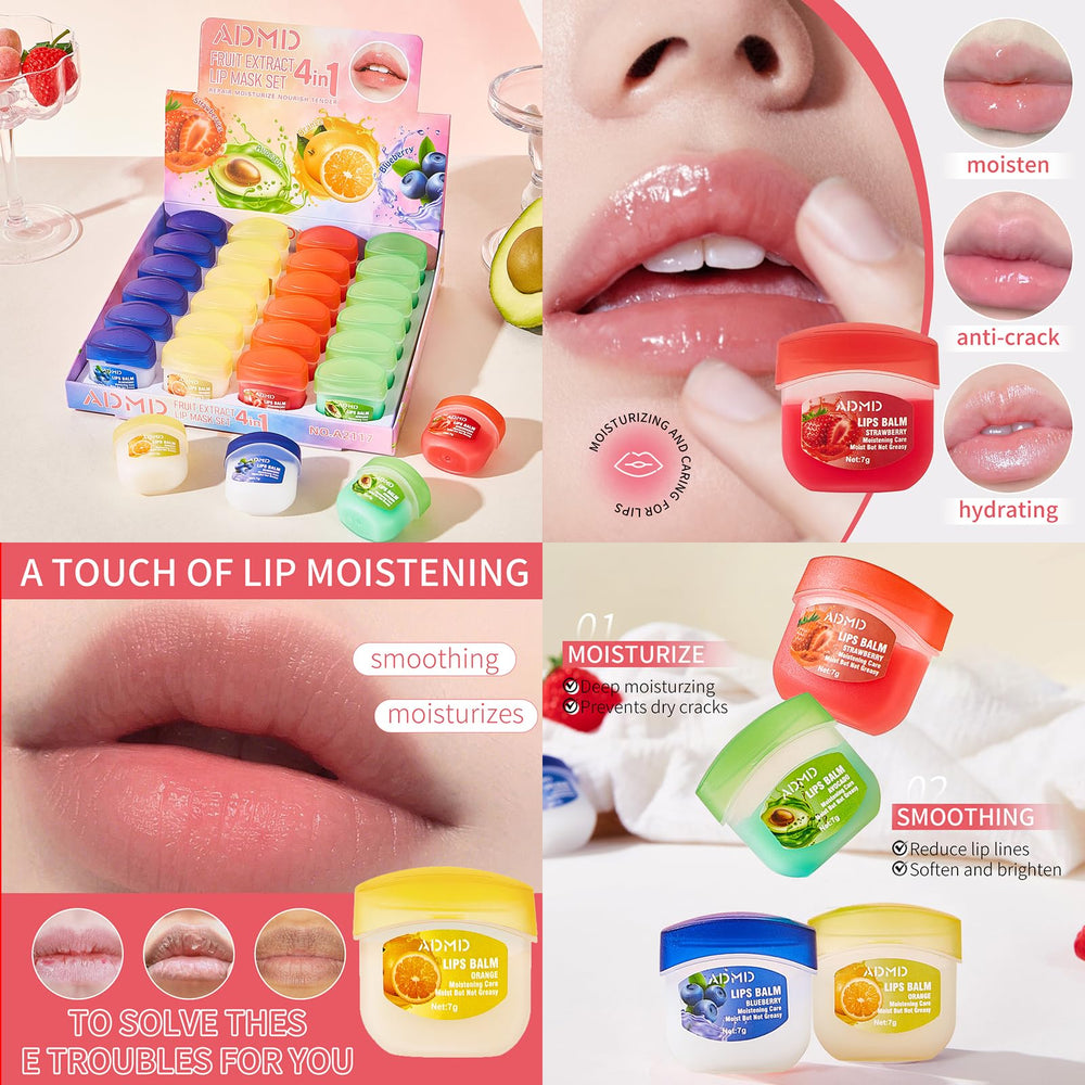 Yehenarn Lip Moisturizing Set lemon flavor offers refreshing scent and hydration