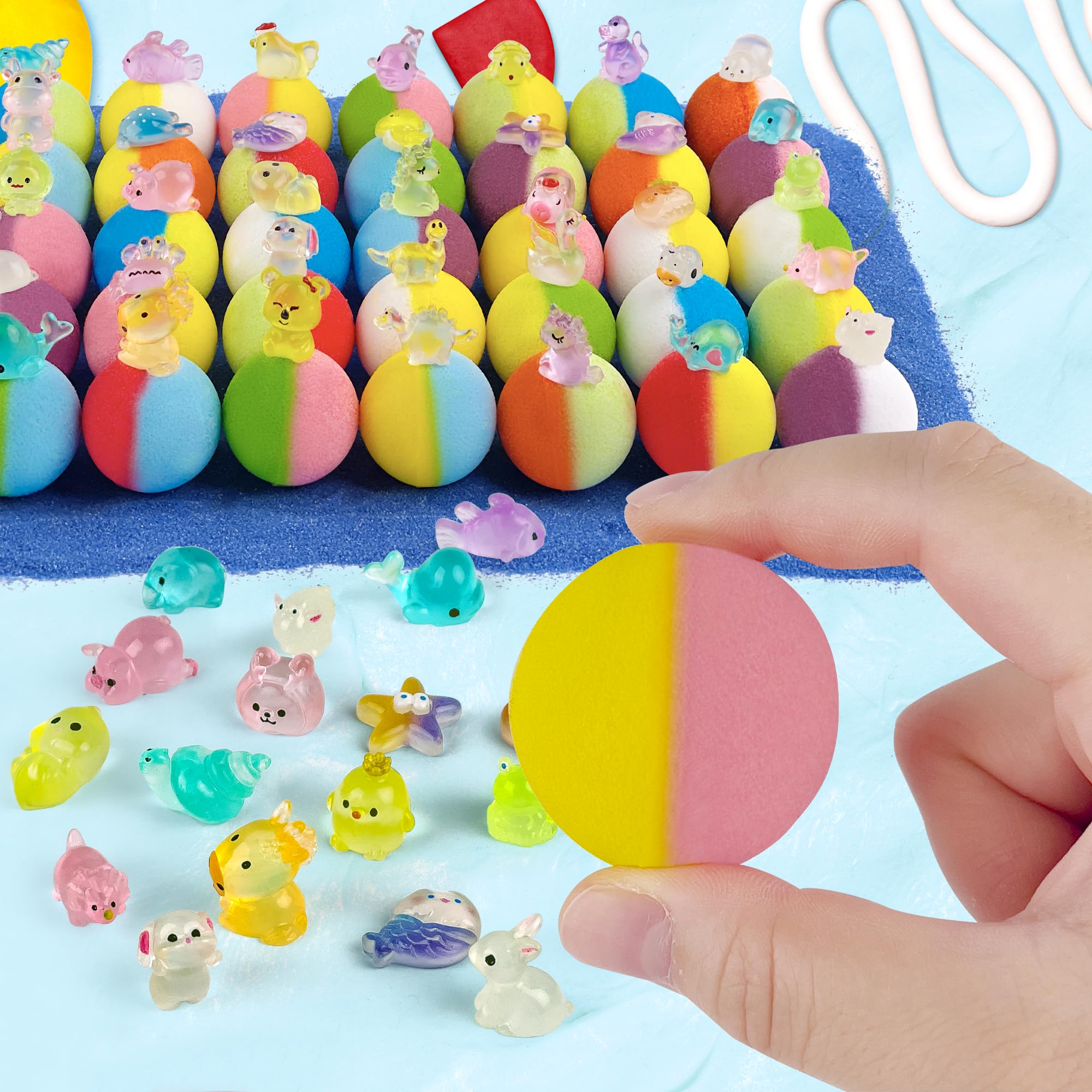 Yekery bath bombs gift packaging suits birthdays and holidays.