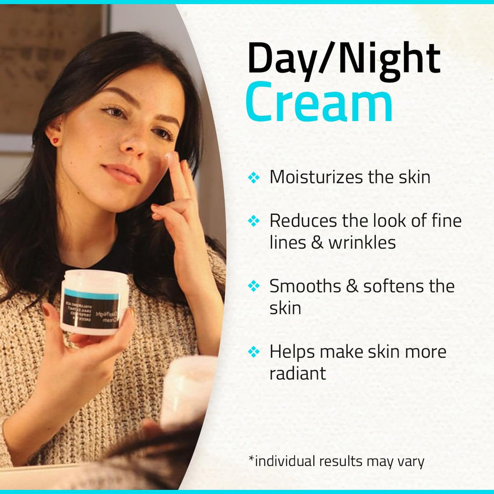 YEOUTH day night moisturizer texture close-up reveals smooth lightweight hydration