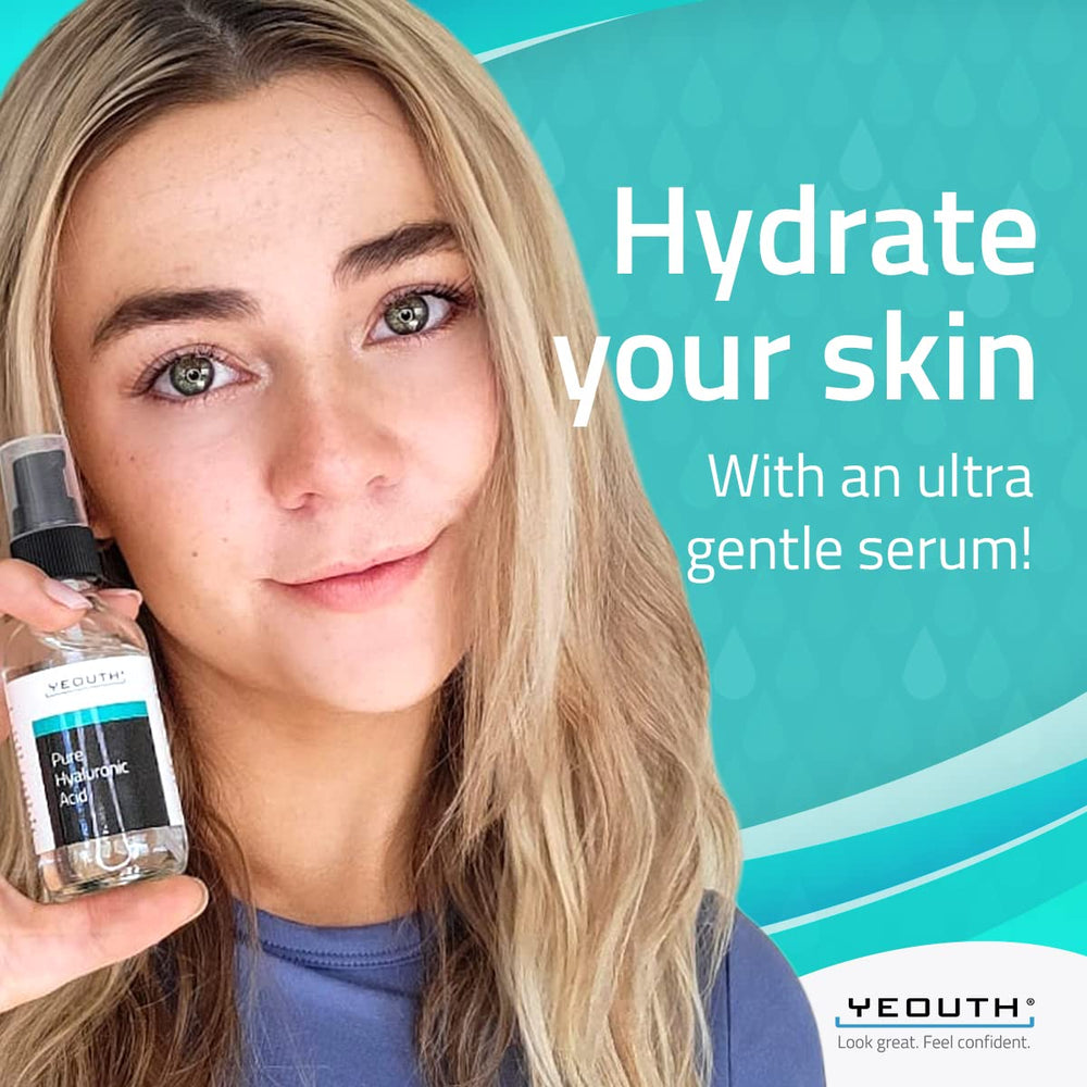 YEOUTH dermatology-tested seal on packaging indicating reliability.